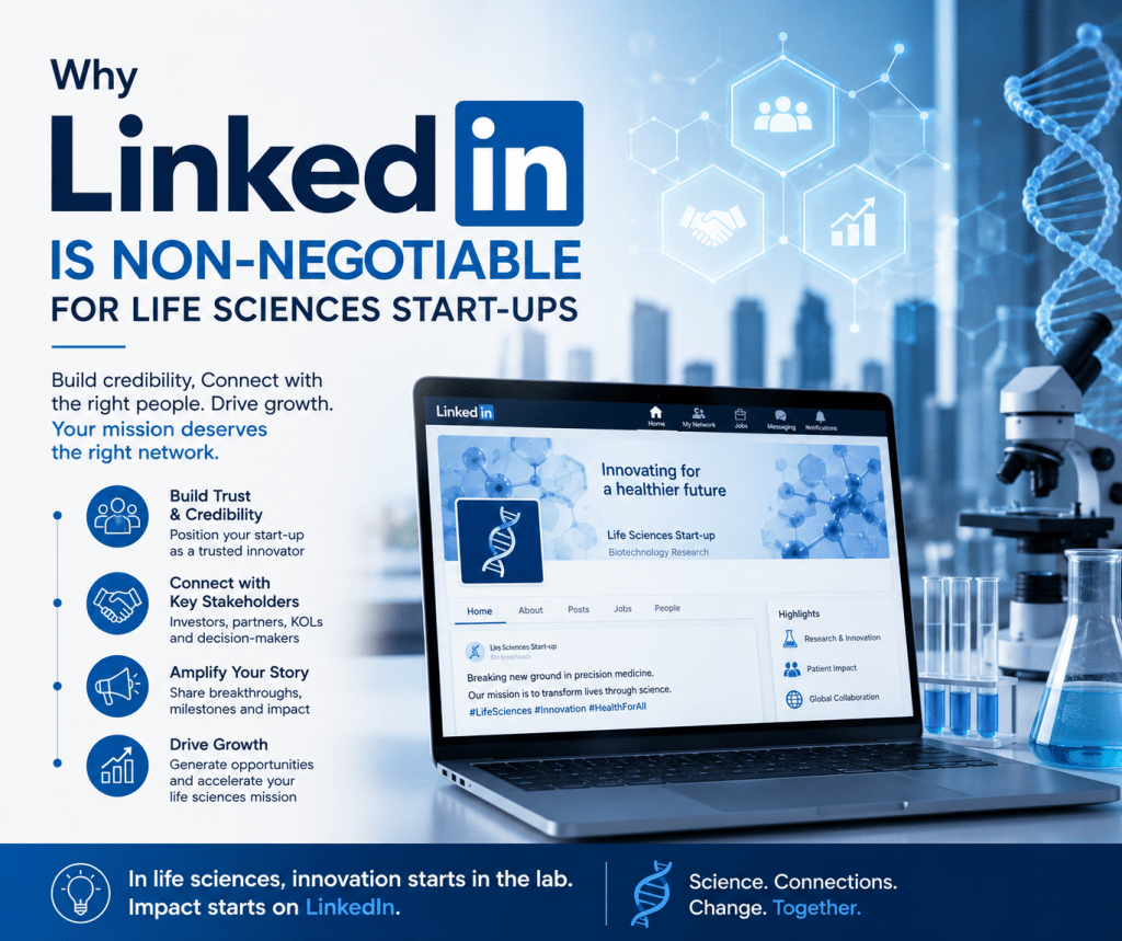 Why LinkedIn is non-negotiable for life sciences start-ups